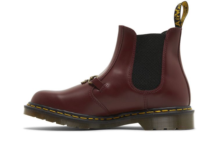 Dr. Martens 2976 Snaffle Chelsea Boots Needles Cherry Red