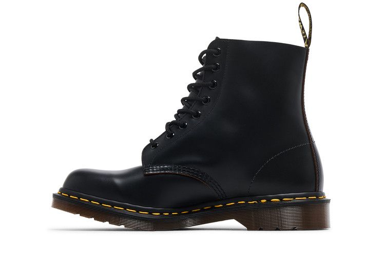 Dr. Martens 1460 Vintage Made In England Lace Up Boot Black Quilon