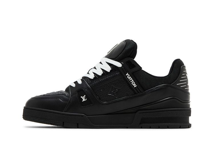 Louis Vuitton Trainer Blue Embossed Monogram