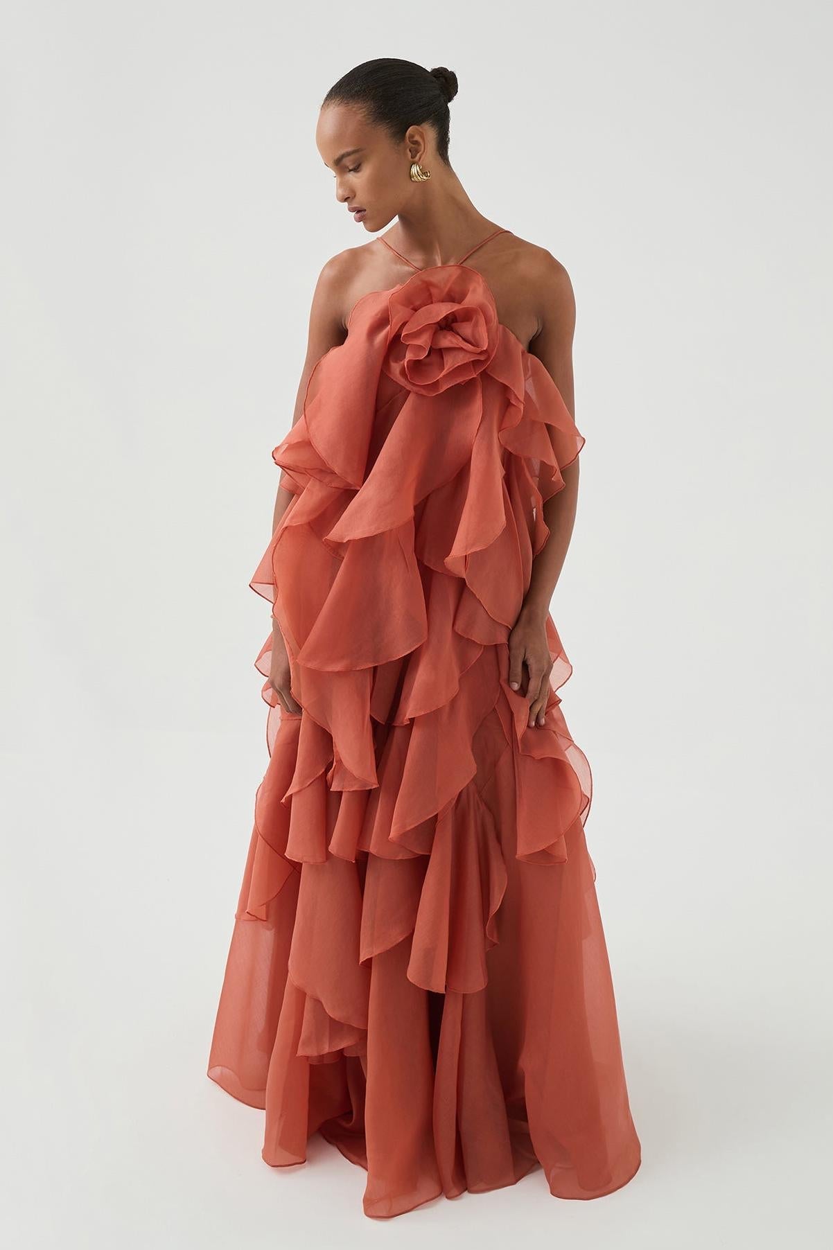 Tartar Castle Stacks Maxi Dress