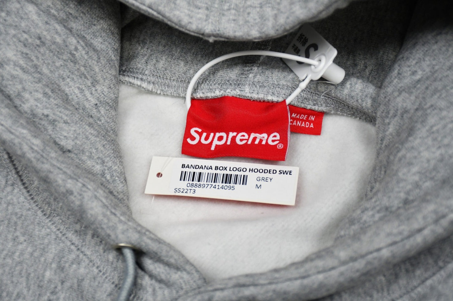 Suprem3 FW19 Week 16 Bandana Box Logo Hooded Sweatshirt