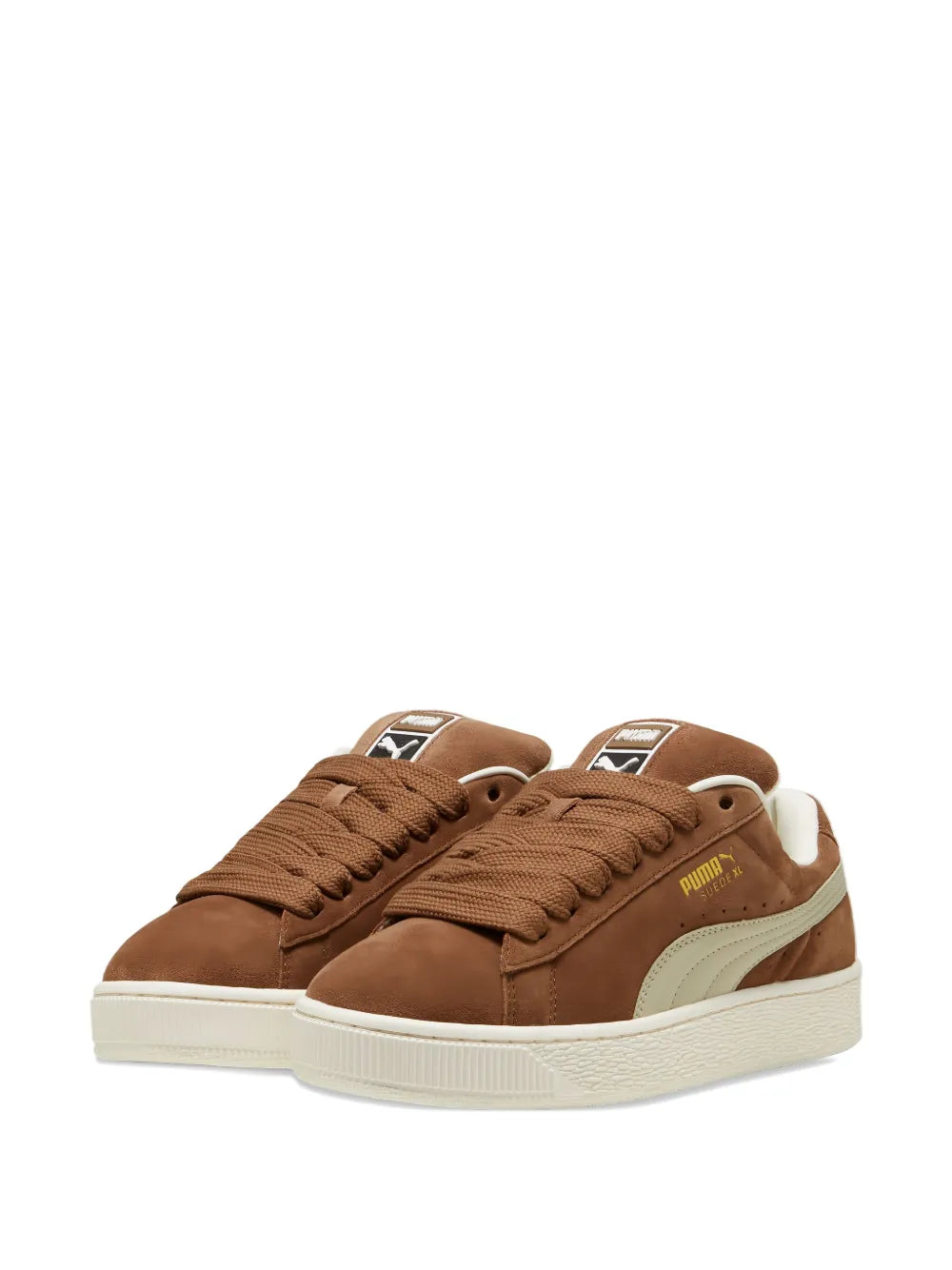 PUMA Suede XL "Tan/White" sneakers
