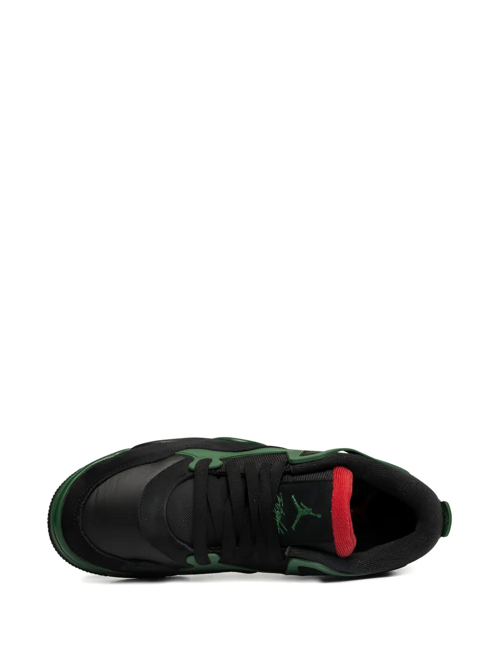 Jordan 4 RM "Black/Gorge Green University Red" sneakers