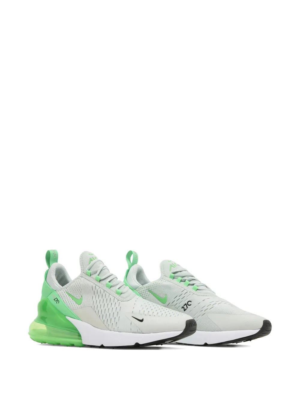 Nike Air Max 270 "Light Silver/Green Shock" sneakers