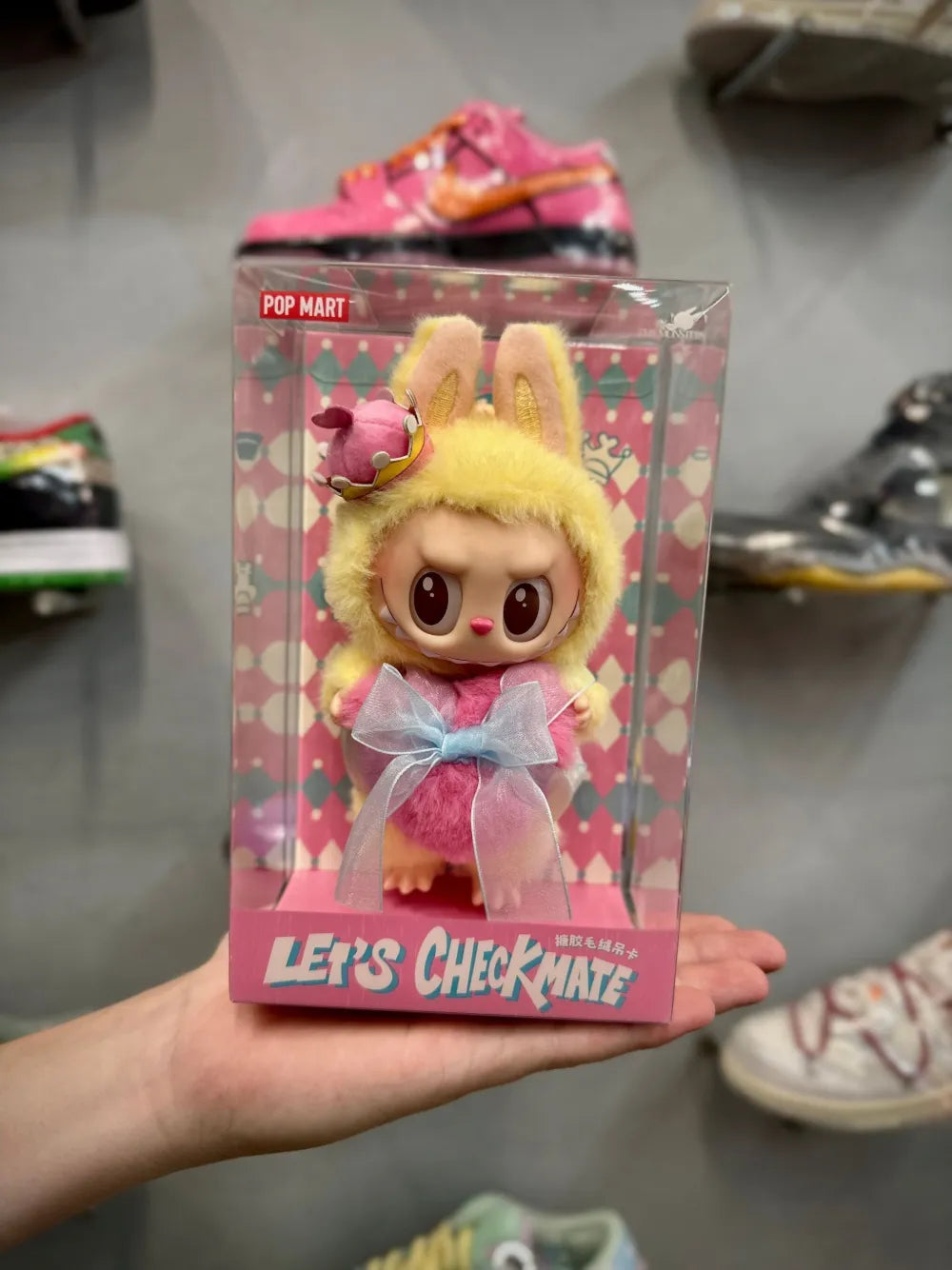 Pop Mart Labubu The Monsters Let's Checkmate collectible figure