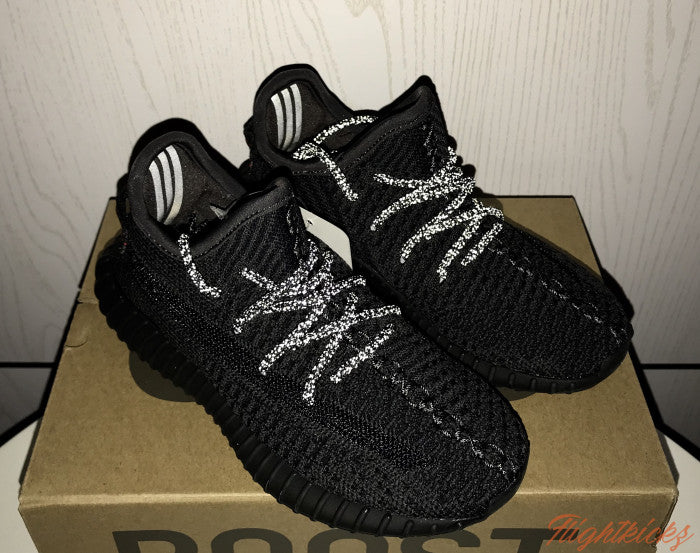 Yeezy 350 Boost Black Static NR Kid (Ln5 A1)