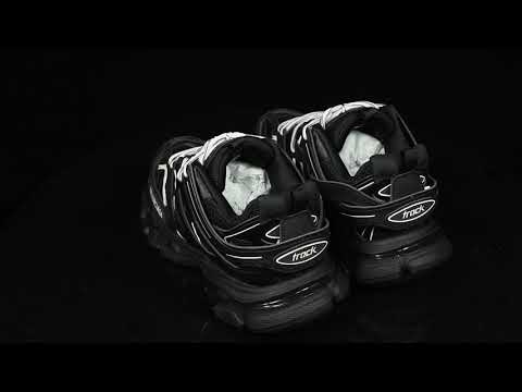 Balenciag* Track Sneaker 'Black White'