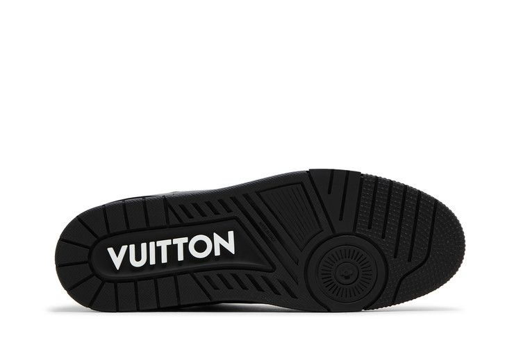 Louis Vuitton Trainer Blue Embossed Monogram