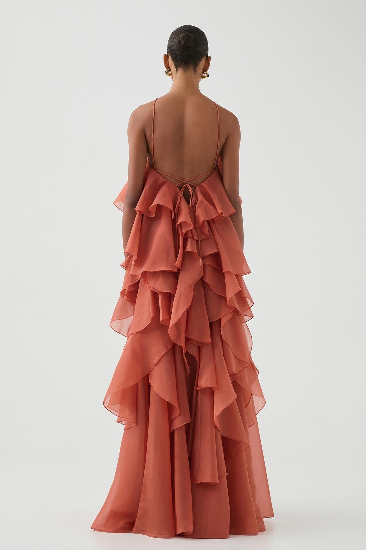 Tartar Castle Stacks Maxi Dress