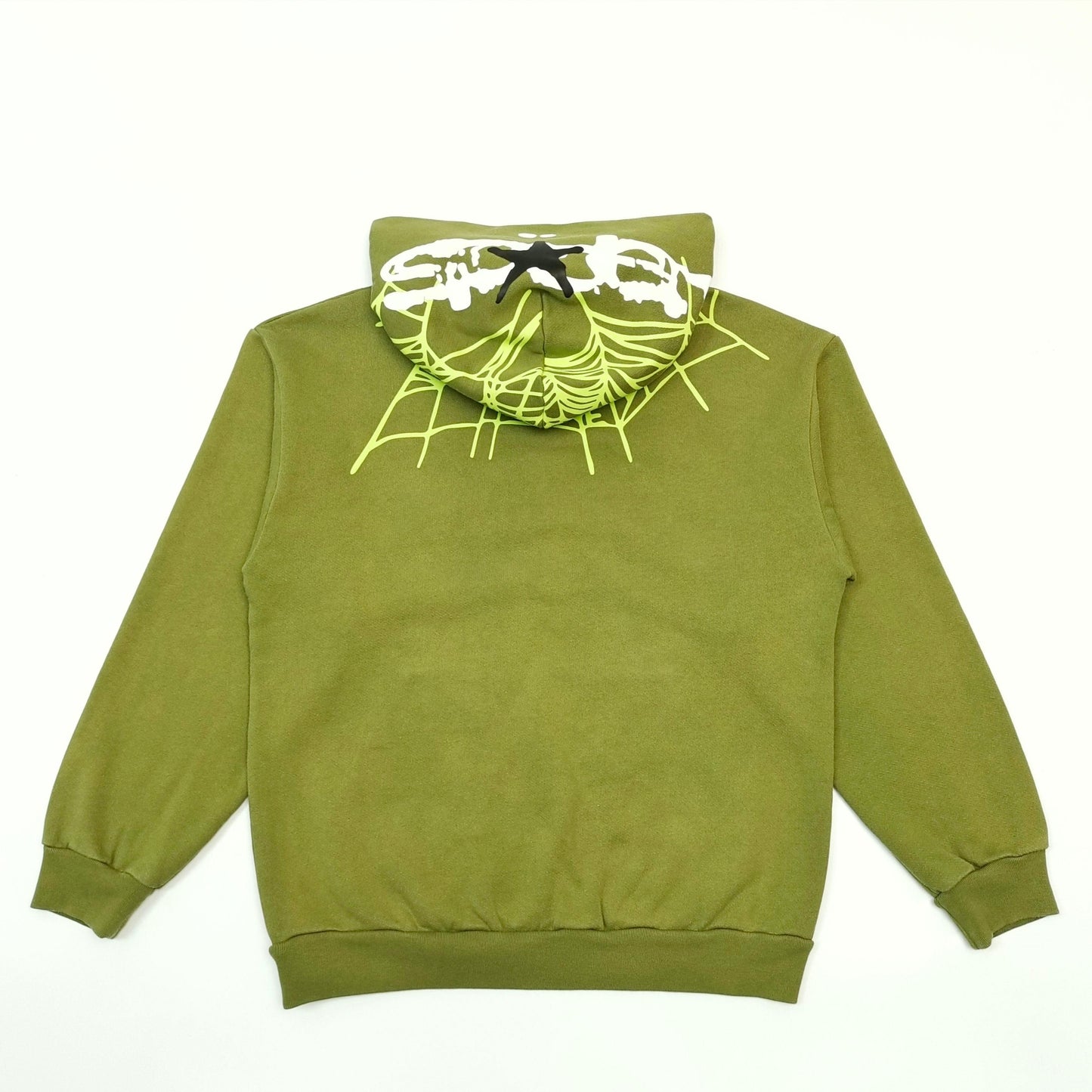 1:1 version new green mesh green hoodie