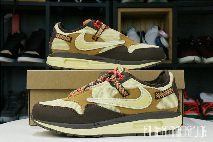 Travis Scott x Nike Air Max 1 “Cactus Jack” Baroque Brown