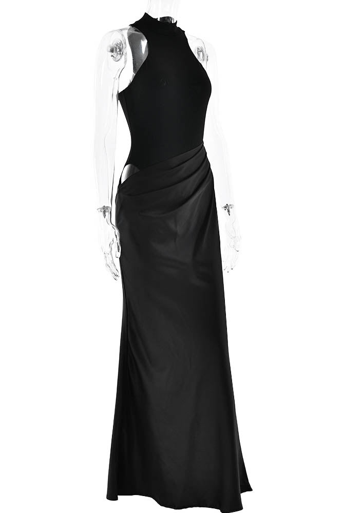 Panelled Cutout Bodycon Dress