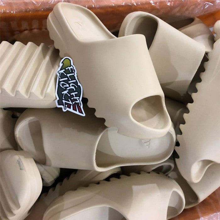 Kanye West Yeezy Slide Bone 2019（FW6345骨白）(LN5 A1 Batch)