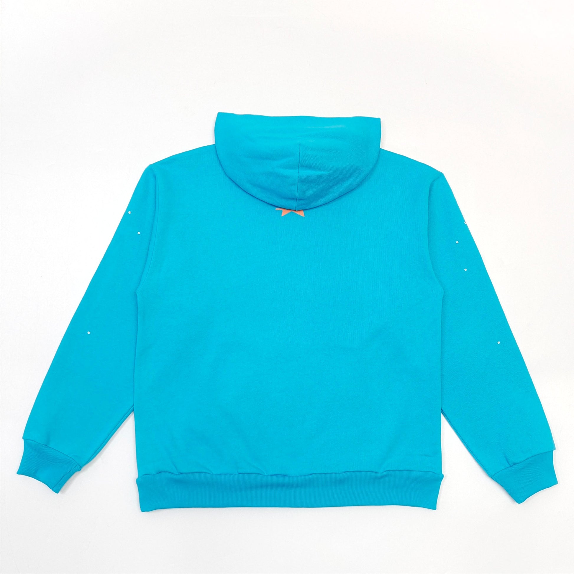1:1 New puff logo washing oversized hoodie