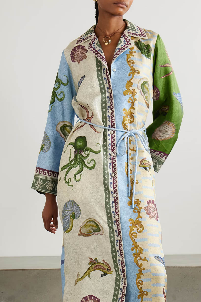 Breezy Grove Cotton-Linen Kimono