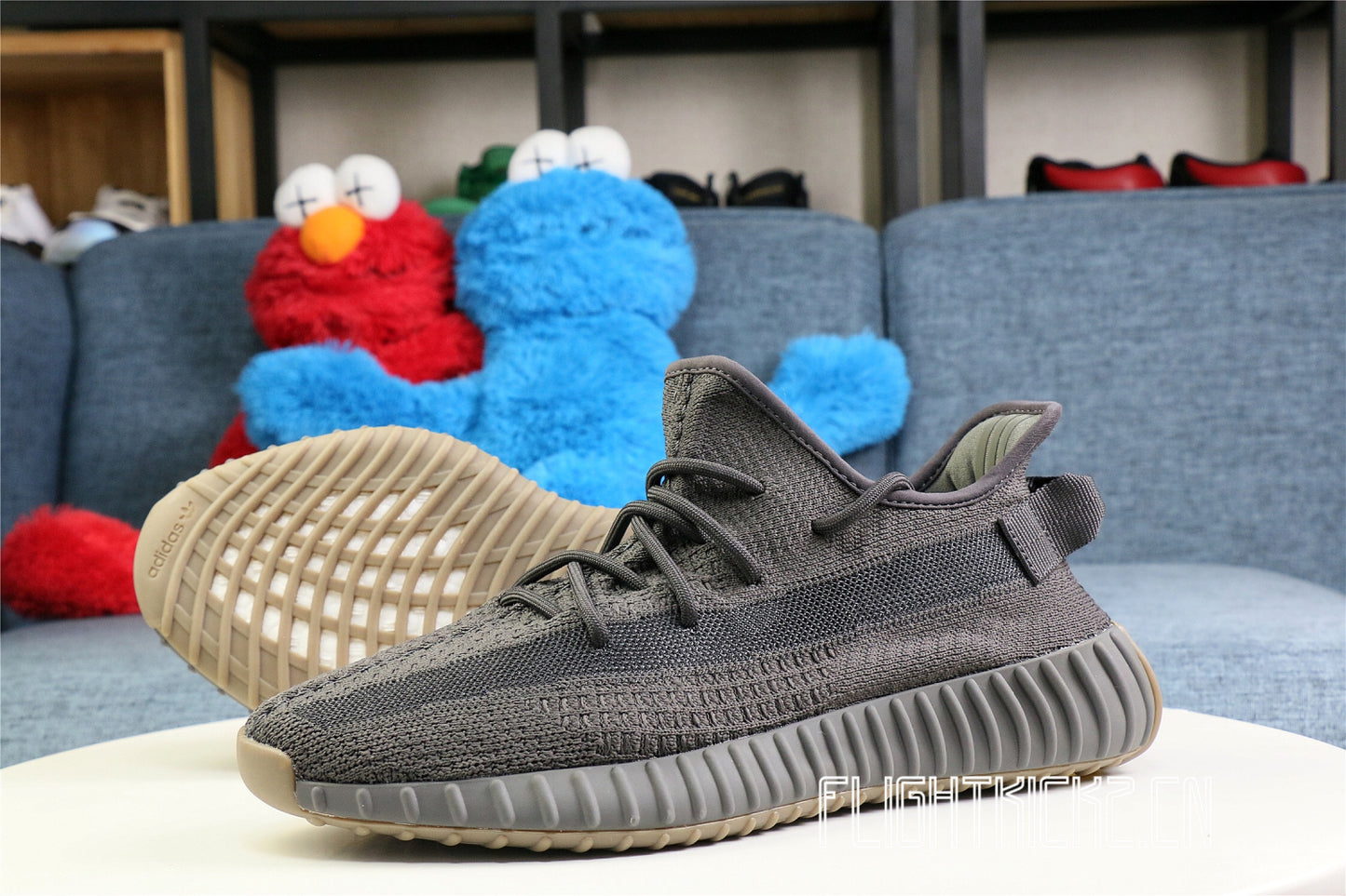2020 Yeezy 350 V2 Cinder None Reflective Stripe(Ln5 A1)