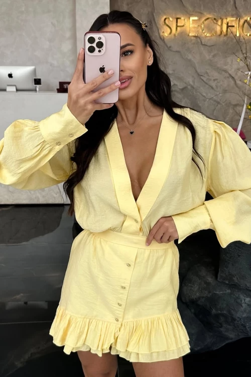 Yiping Story Reappears Mini Dress