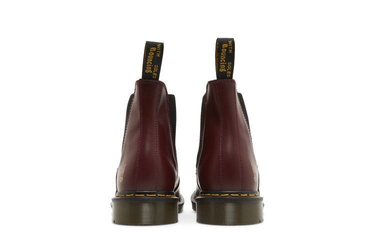 Dr. Martens 2976 Snaffle Chelsea Boots Needles Cherry Red