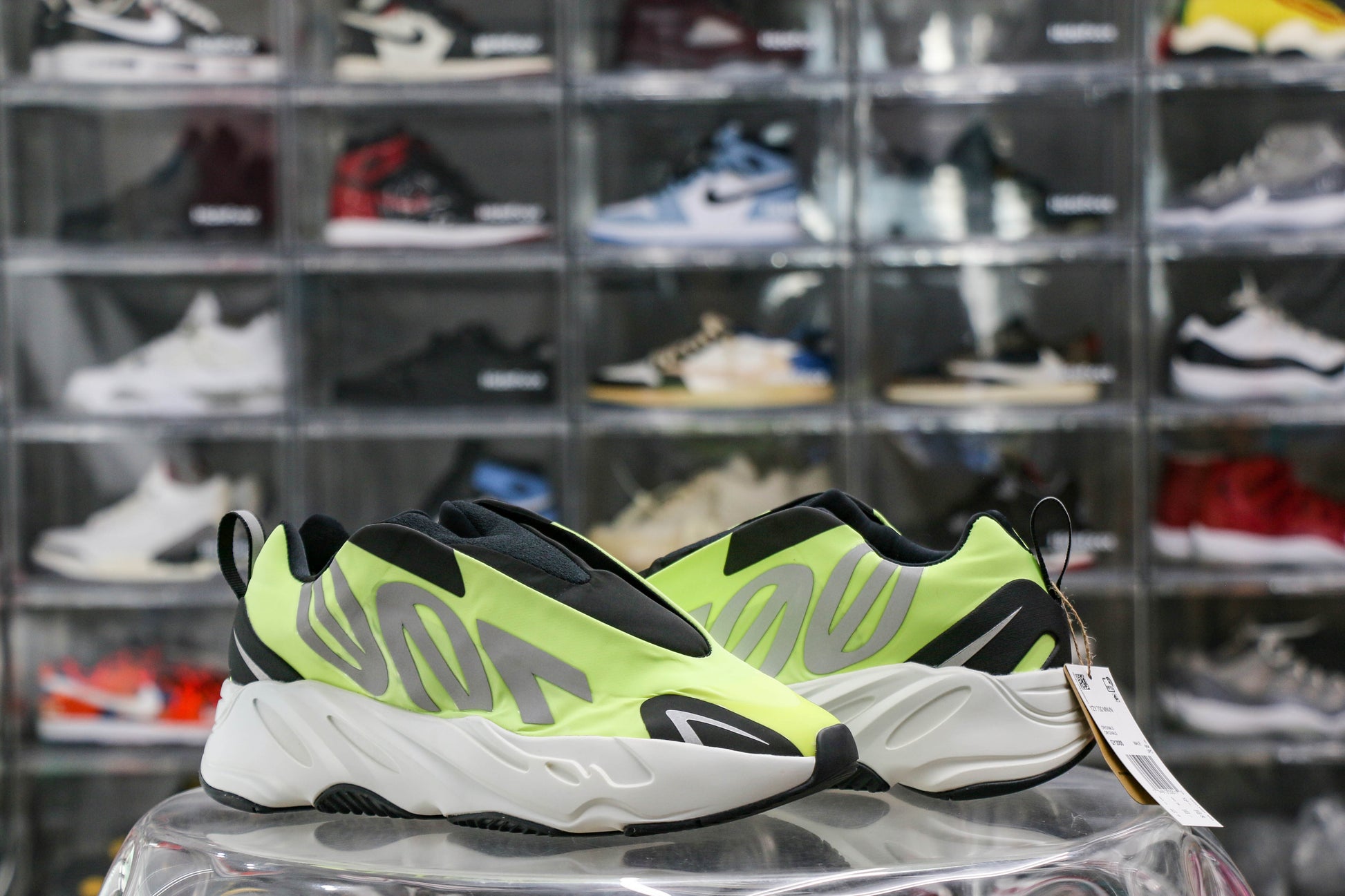Adidas Yeezy Boost 700 MNVN Laceless Phosphor