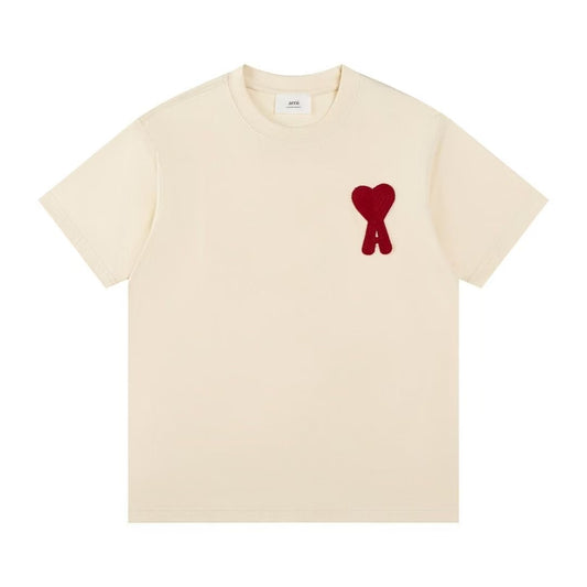 New arrival heart cotton tee