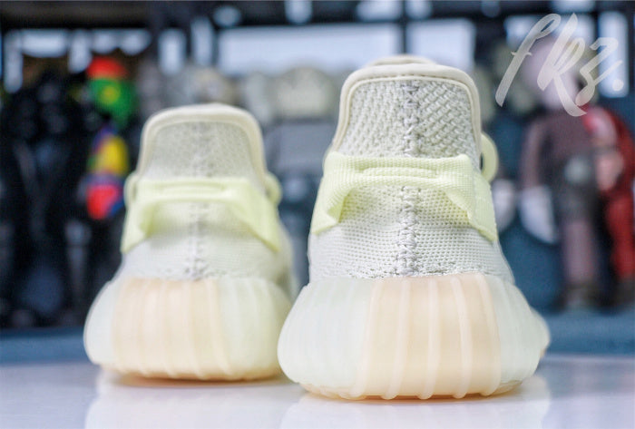 2018 Yeezy 350 V2 Butter/Icy Yellow （Ln5 A1)