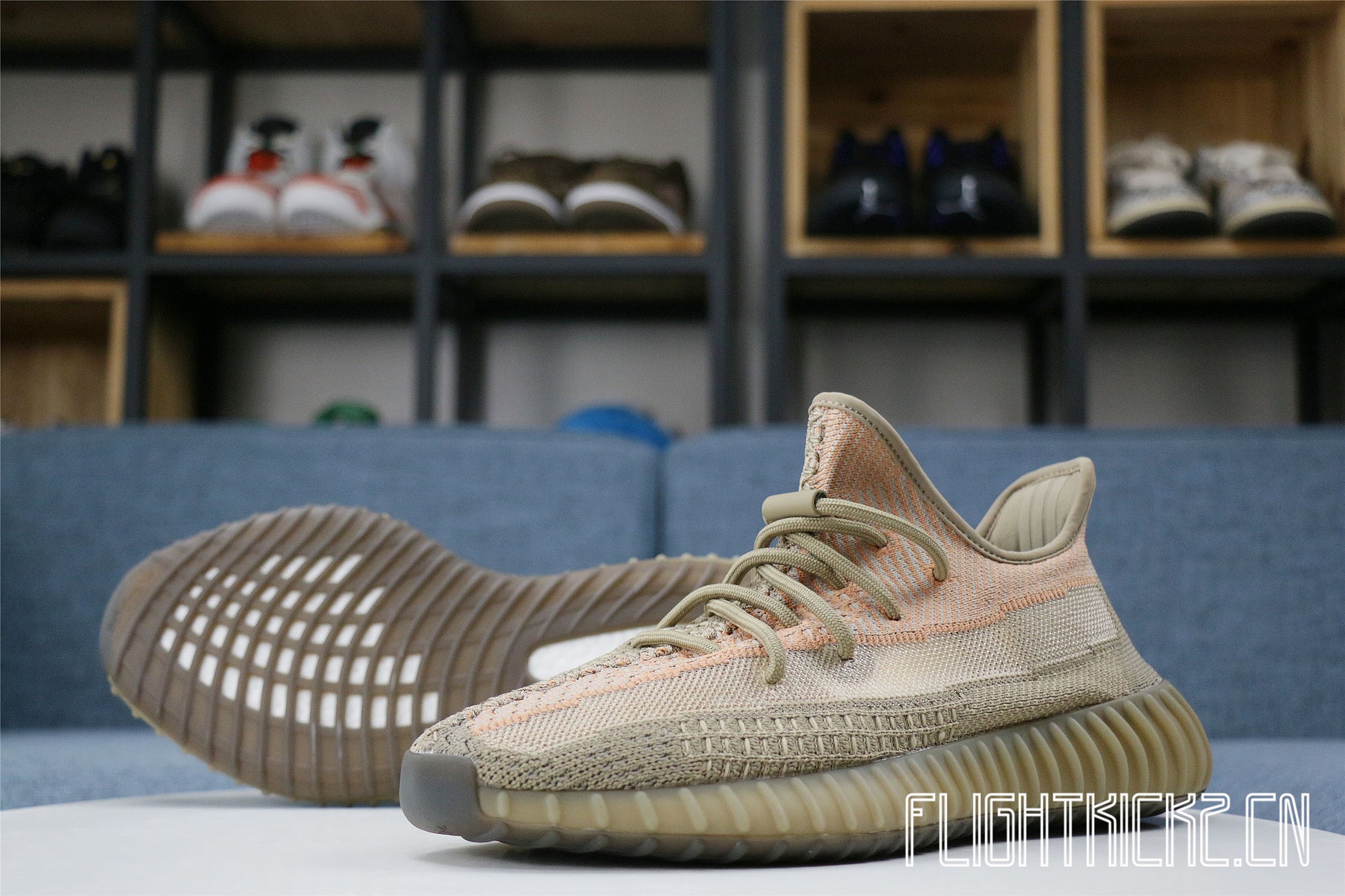 2020 Yeezy Boost 350 V2 “Sand Taupe/Eliada”(LN5 A1)