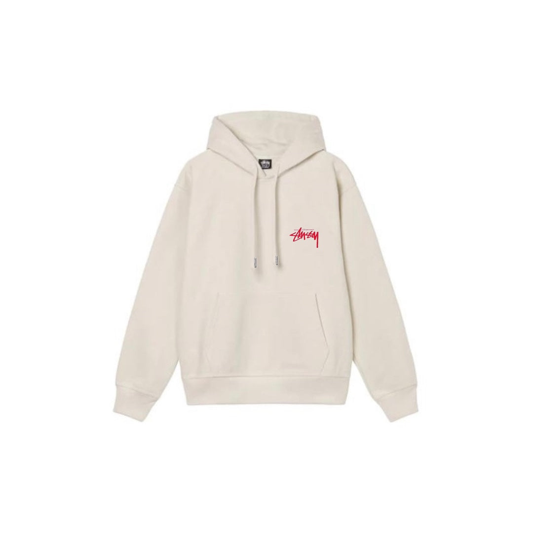 Stu$$y comic character graphic print hoodie