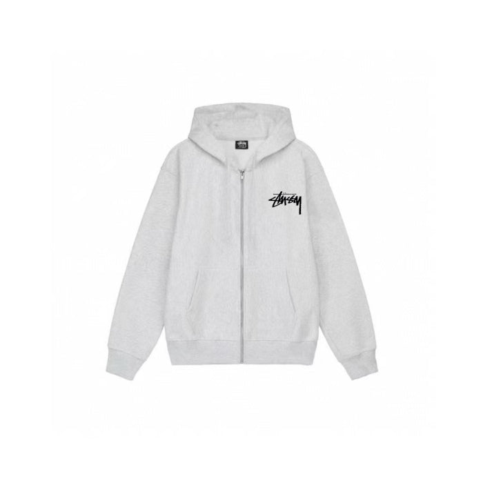Stussy Daydream Graffiti Print Zipper Hoodie