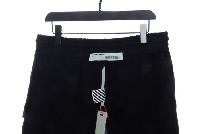 OW striped printed shorts