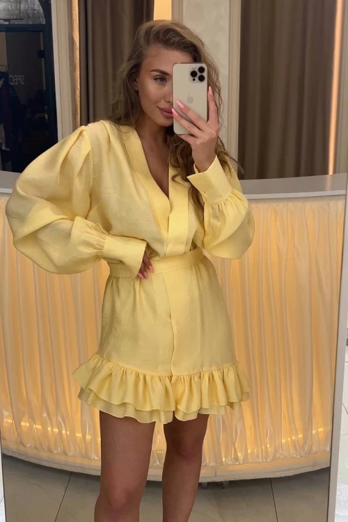 Yiping Story Reappears Mini Dress