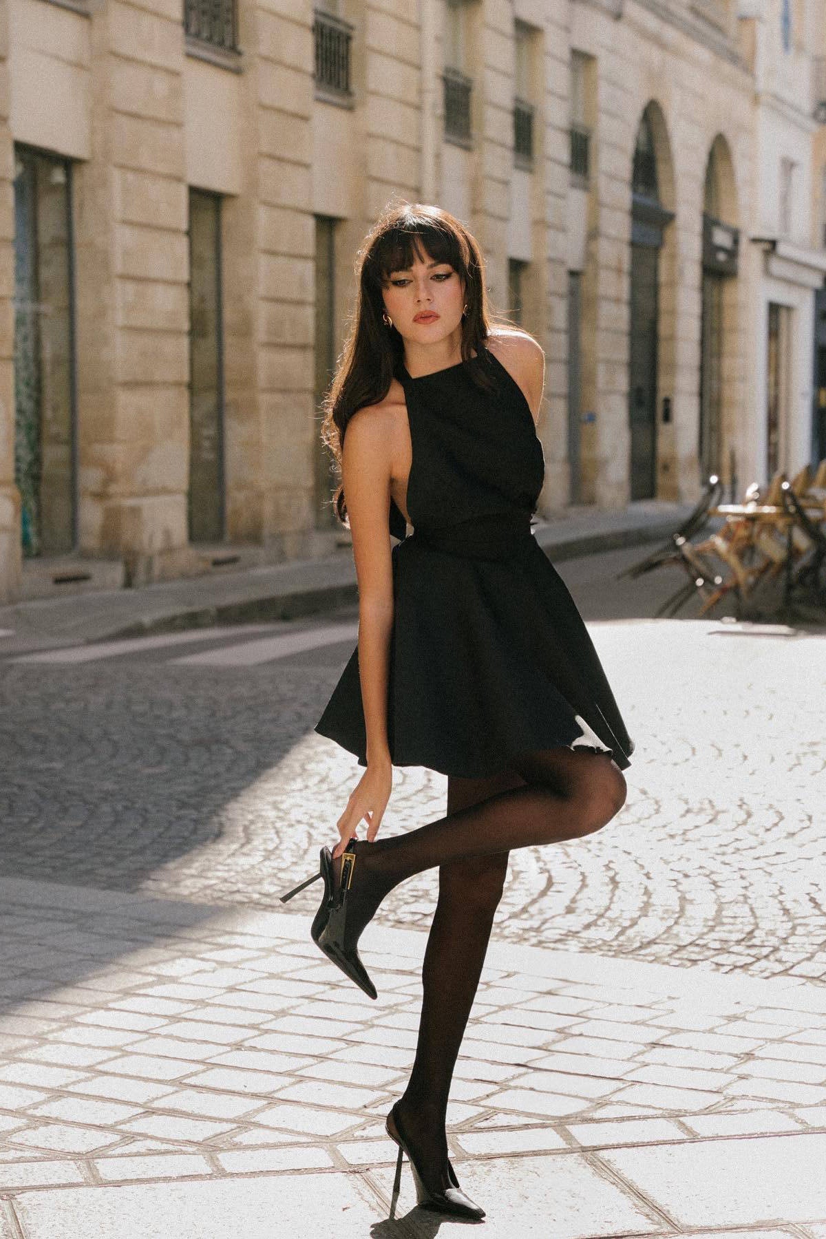 Sunlight Trails French Dress