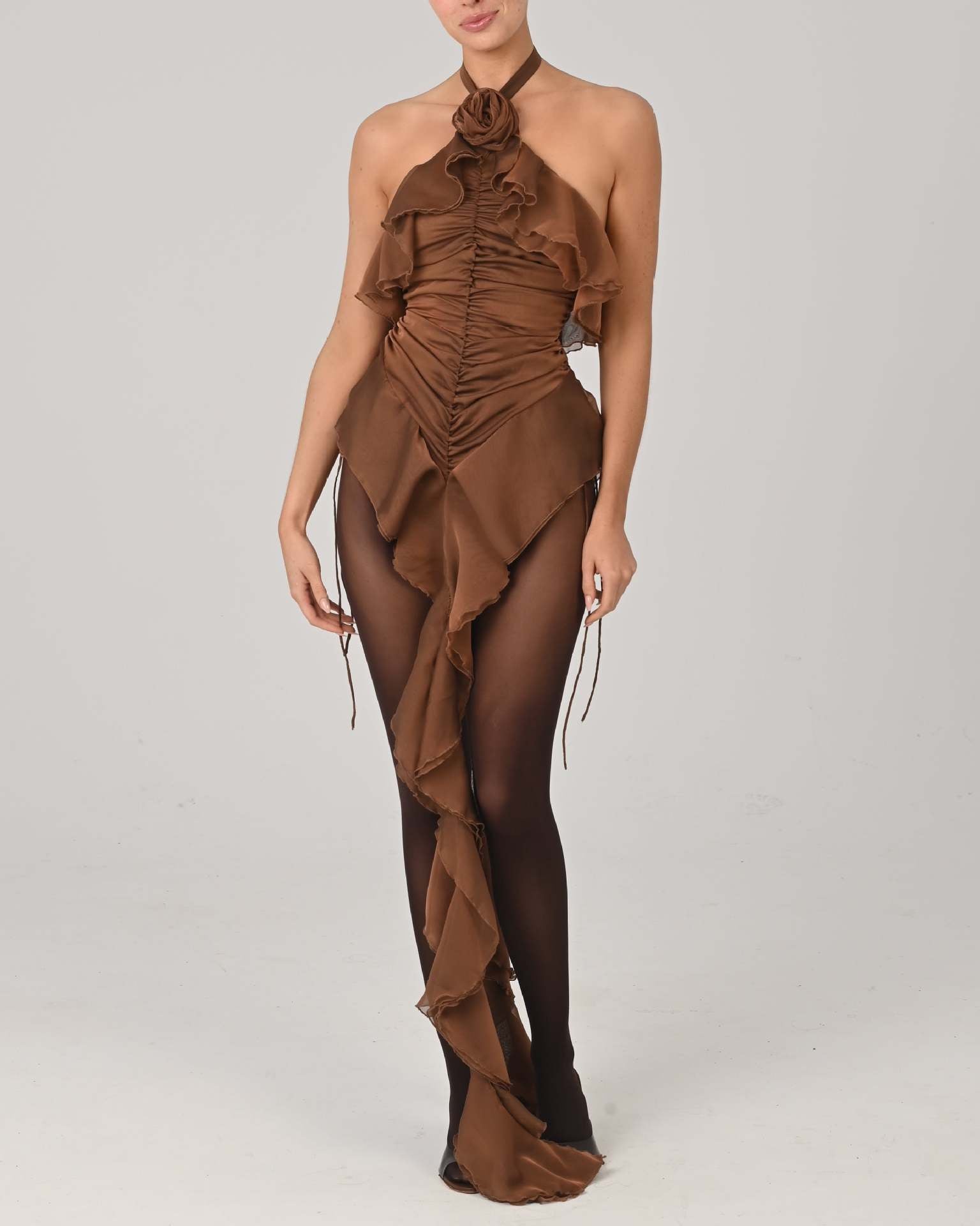 Rose Whisper Thai Chic Mini Dress