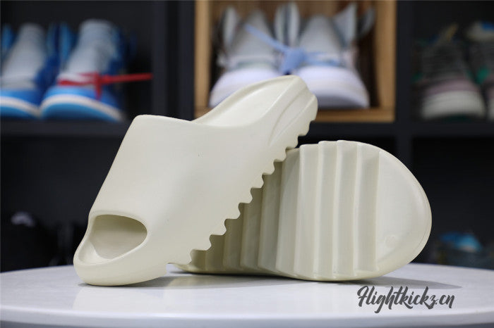 Kanye West Yeezy Slide Bone 2019（FW6345骨白）(LN5 A1 Batch)