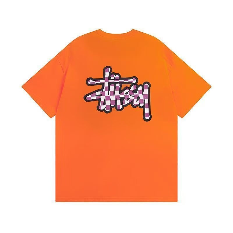 New arrival Dot pattern letter print cotton tee