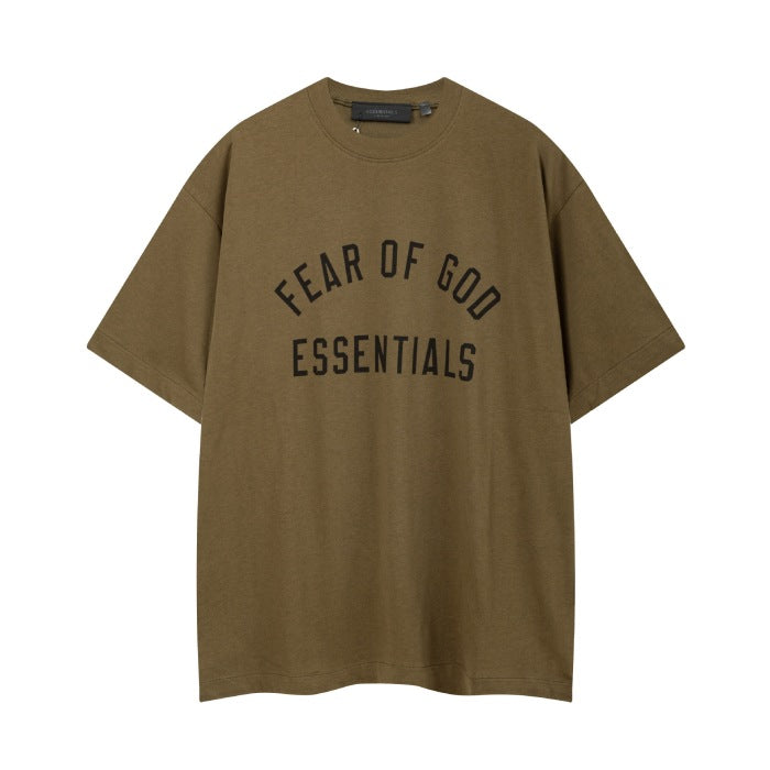 FOG Essentials 2025 Spring SummerLetter Print Short Sleeve T-Shirt