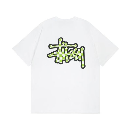 New arrival Dot pattern letter print cotton tee