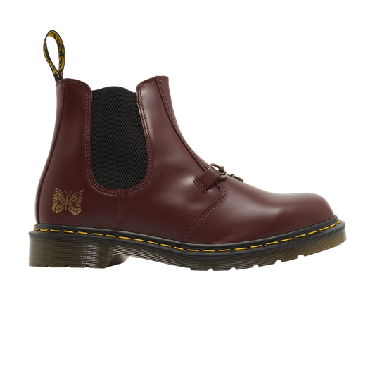Dr. Martens 2976 Snaffle Chelsea Boots Needles Cherry Red