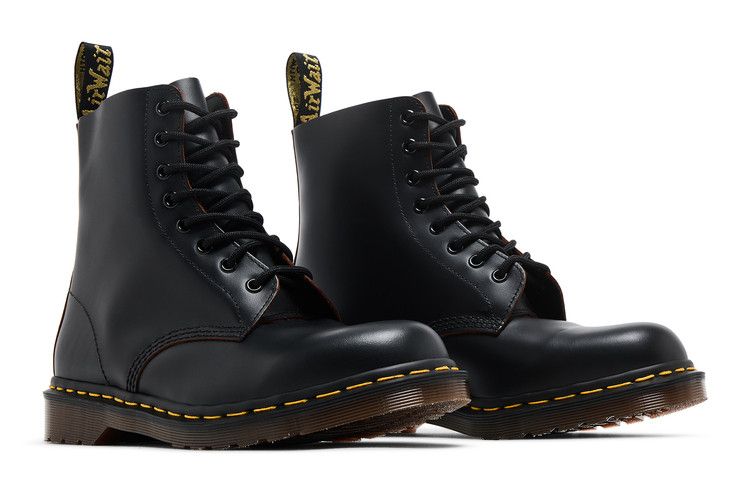 Dr. Martens 1460 Vintage Made In England Lace Up Boot Black Quilon