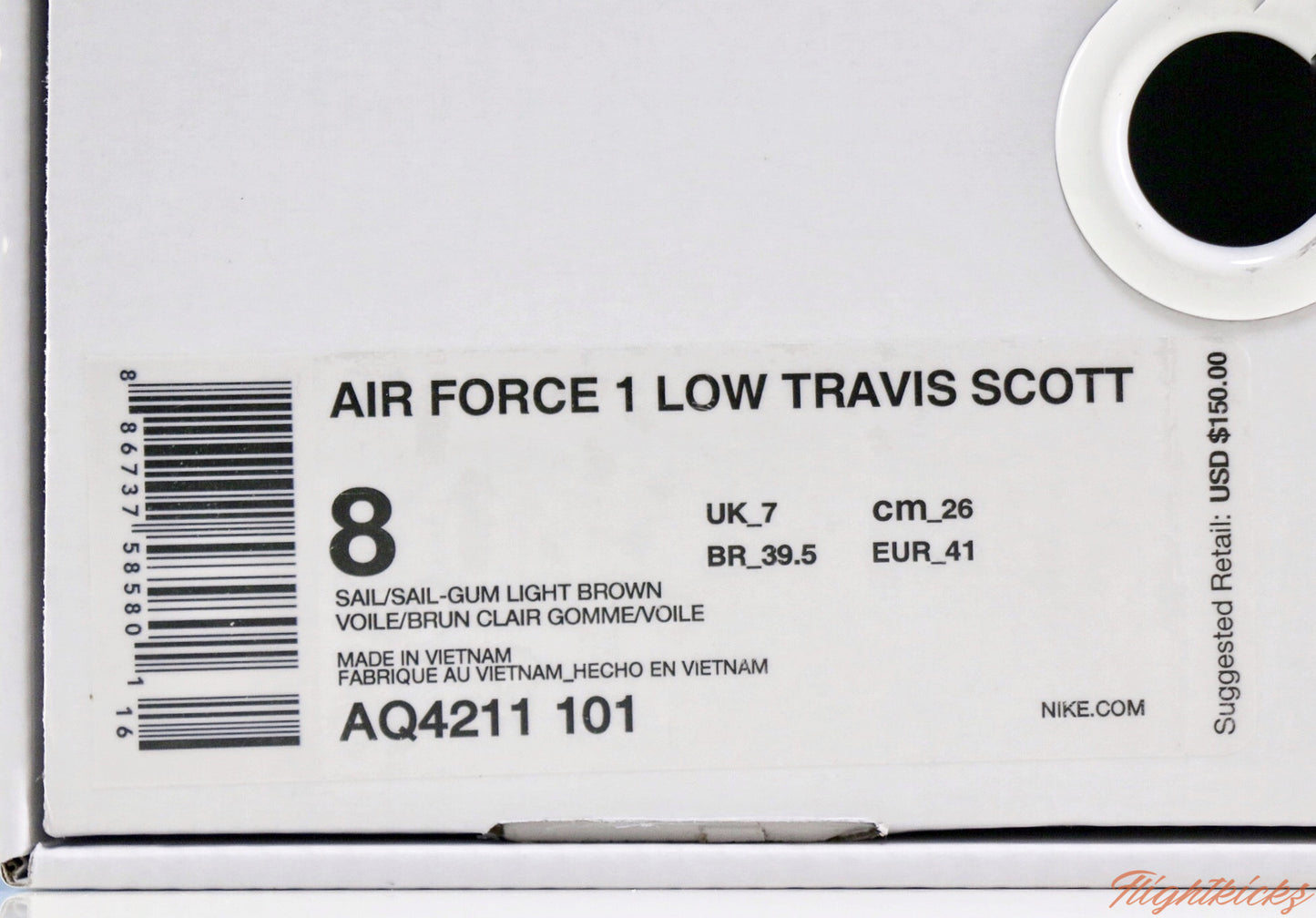 Air Force 1 Low Travis Scott Travis Scott Sail (AF101)