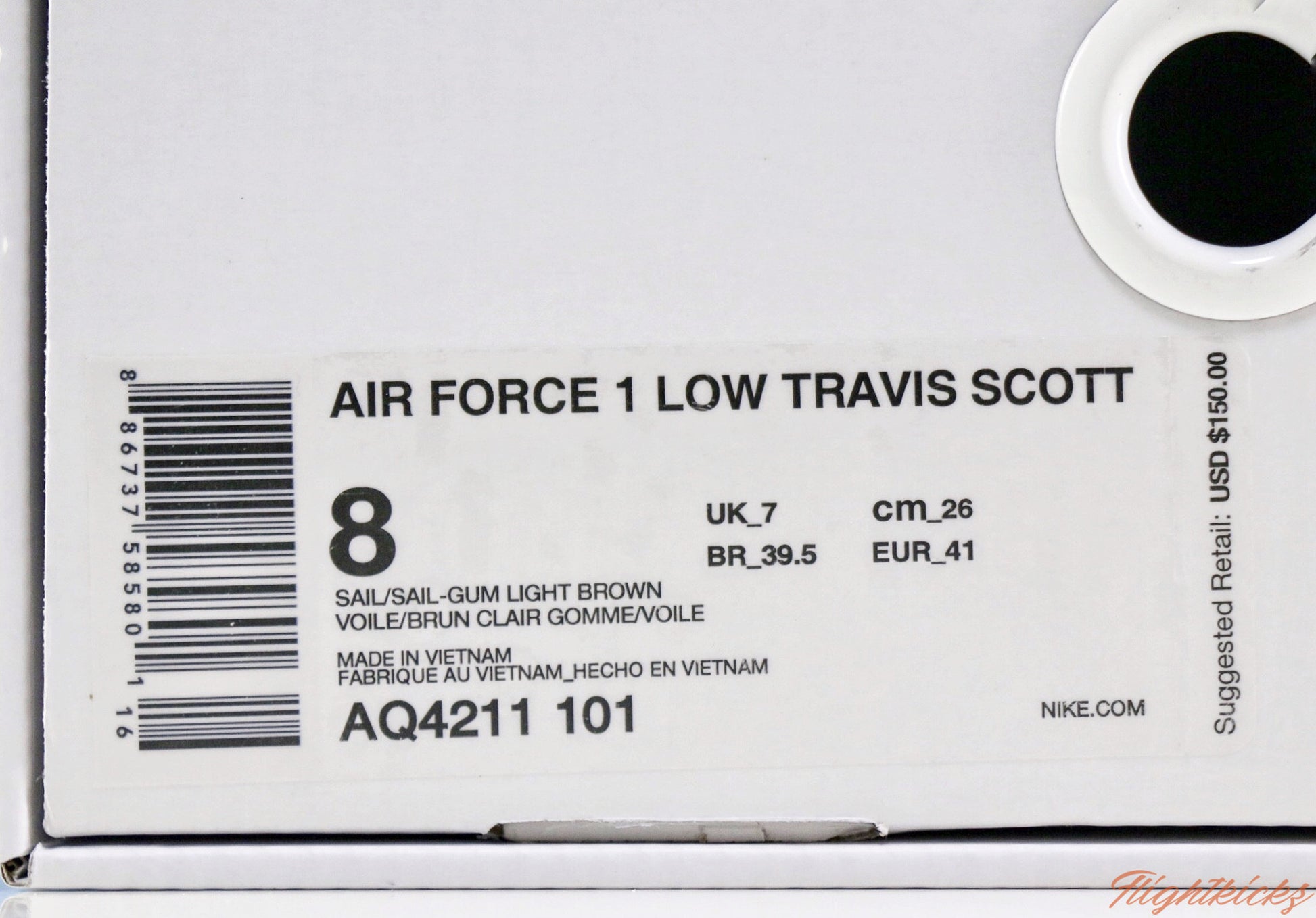 Air Force 1 Low Travis Scott Travis Scott Sail (AF101)