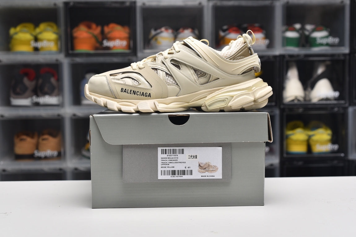Balenciag* Wmns Track Sneaker 'Full Beige'