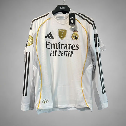 Real Madrid 25/26 Home Kit – Player Version