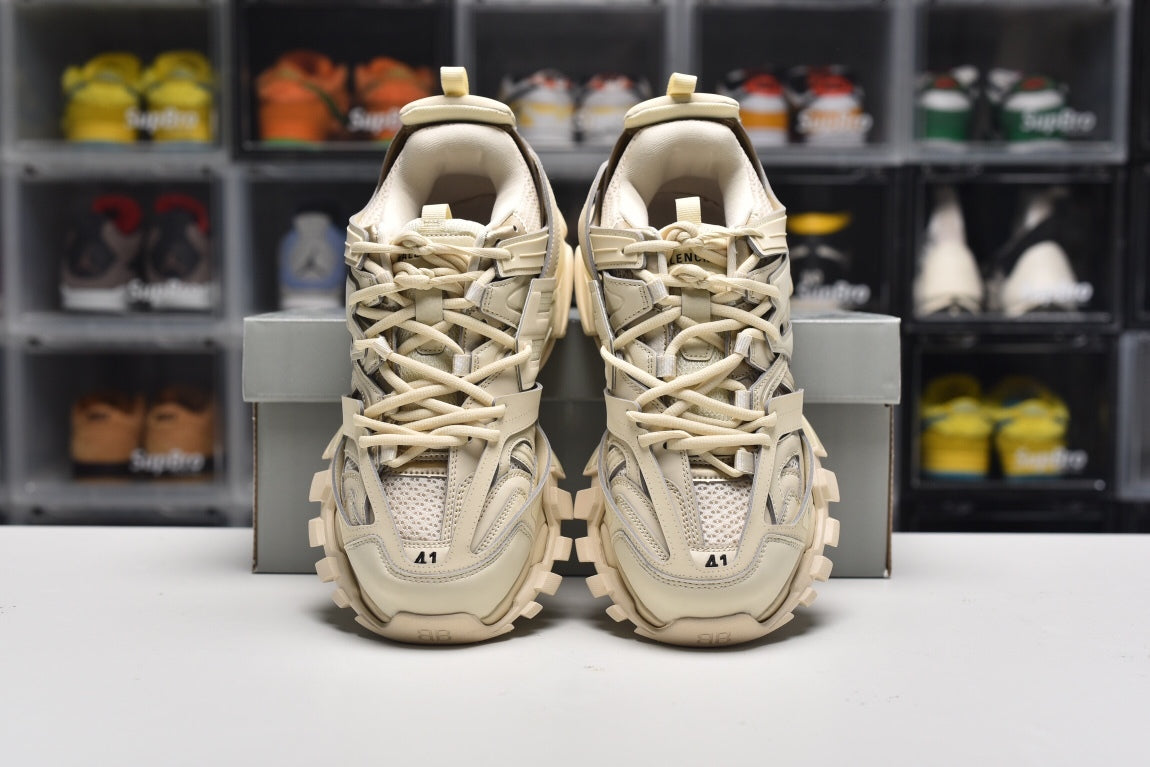Balenciag* Wmns Track Sneaker 'Full Beige'