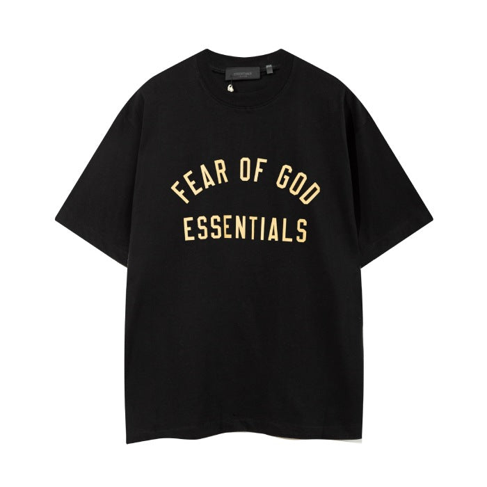 FOG Essentials 2025 Spring SummerLetter Print Short Sleeve T-Shirt