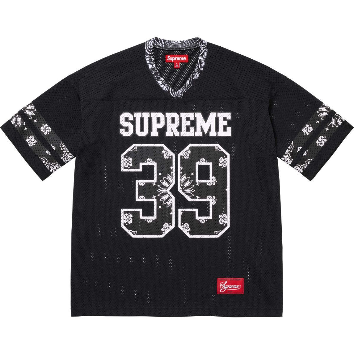 1：1 black white mesh jersey tshirt