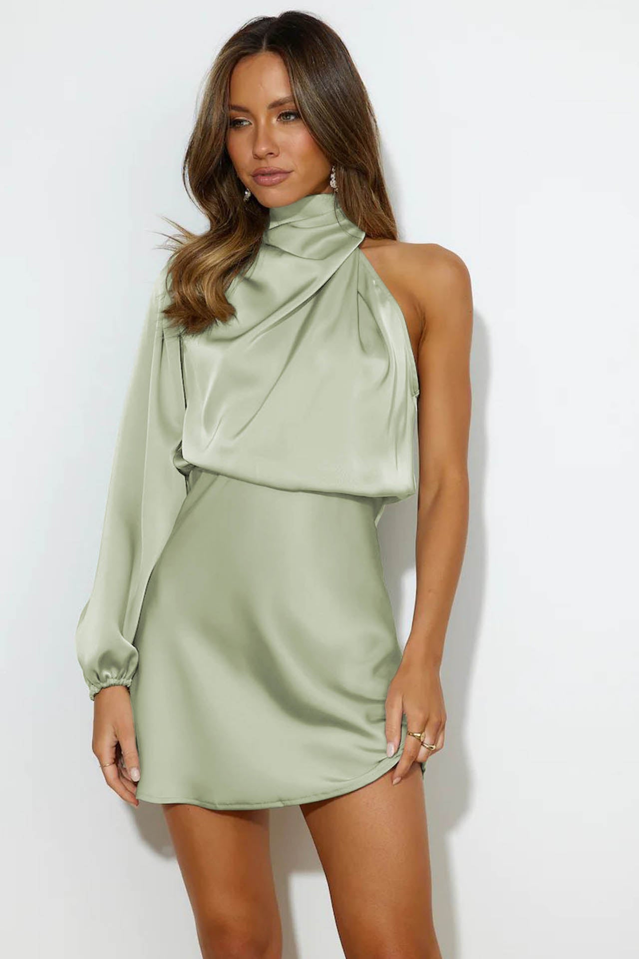 Lexi One Shoulder Mini Dress