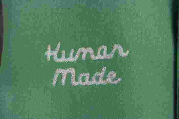 Human Made Tiger head embroidered leather sleeve splicing baseball Jacket 2022
