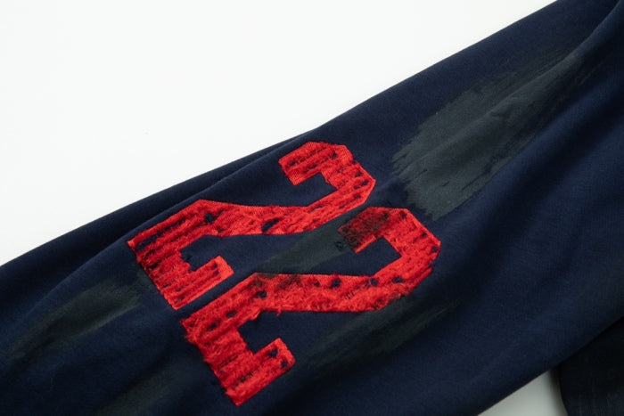 Balancig* Zip Up Hoodie 'Dark Navy'