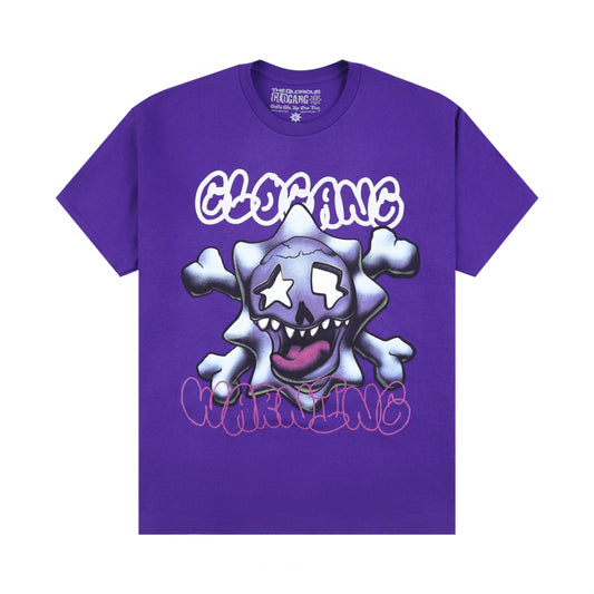 Cross Boned Tee (Purple)