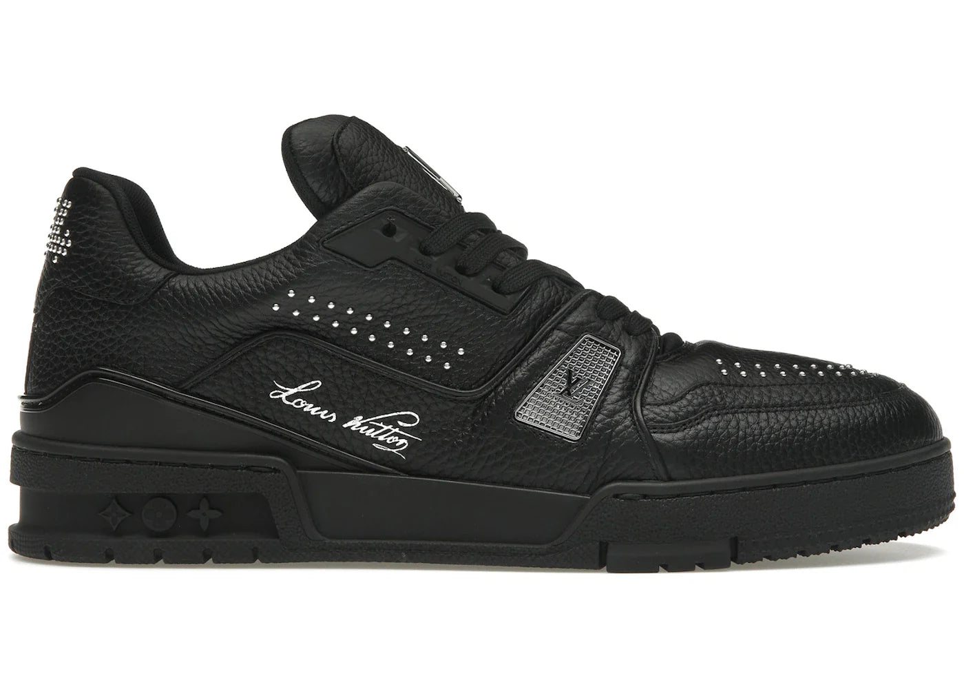 Louis Vuitton LV Trainer Black Calf Leather